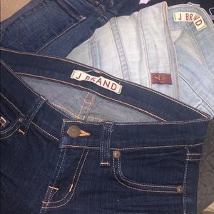 J Brand Dark Denim Skinny Jeans Size 24 LIKE NEW!